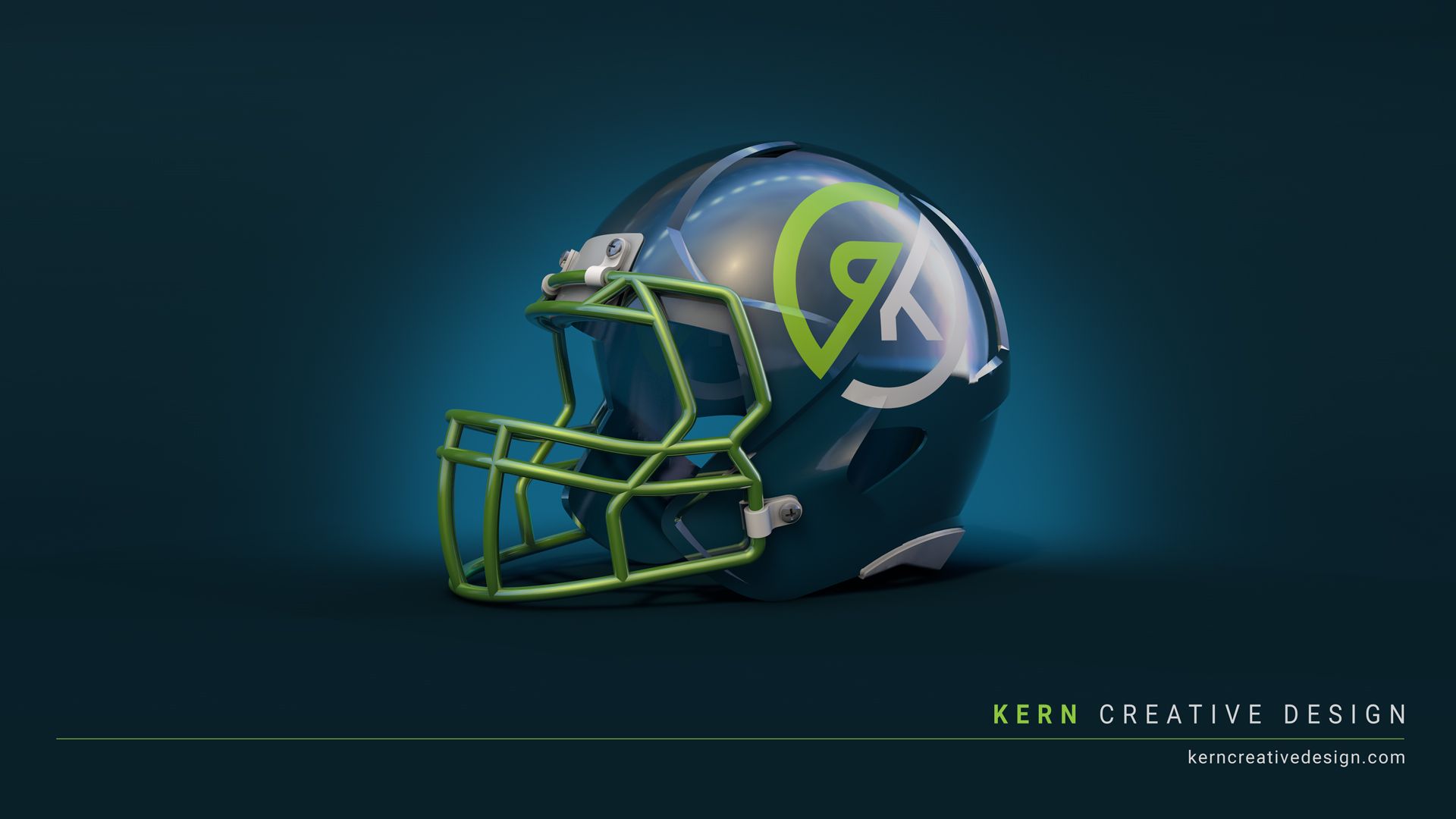 image of a CGI Football Helmet