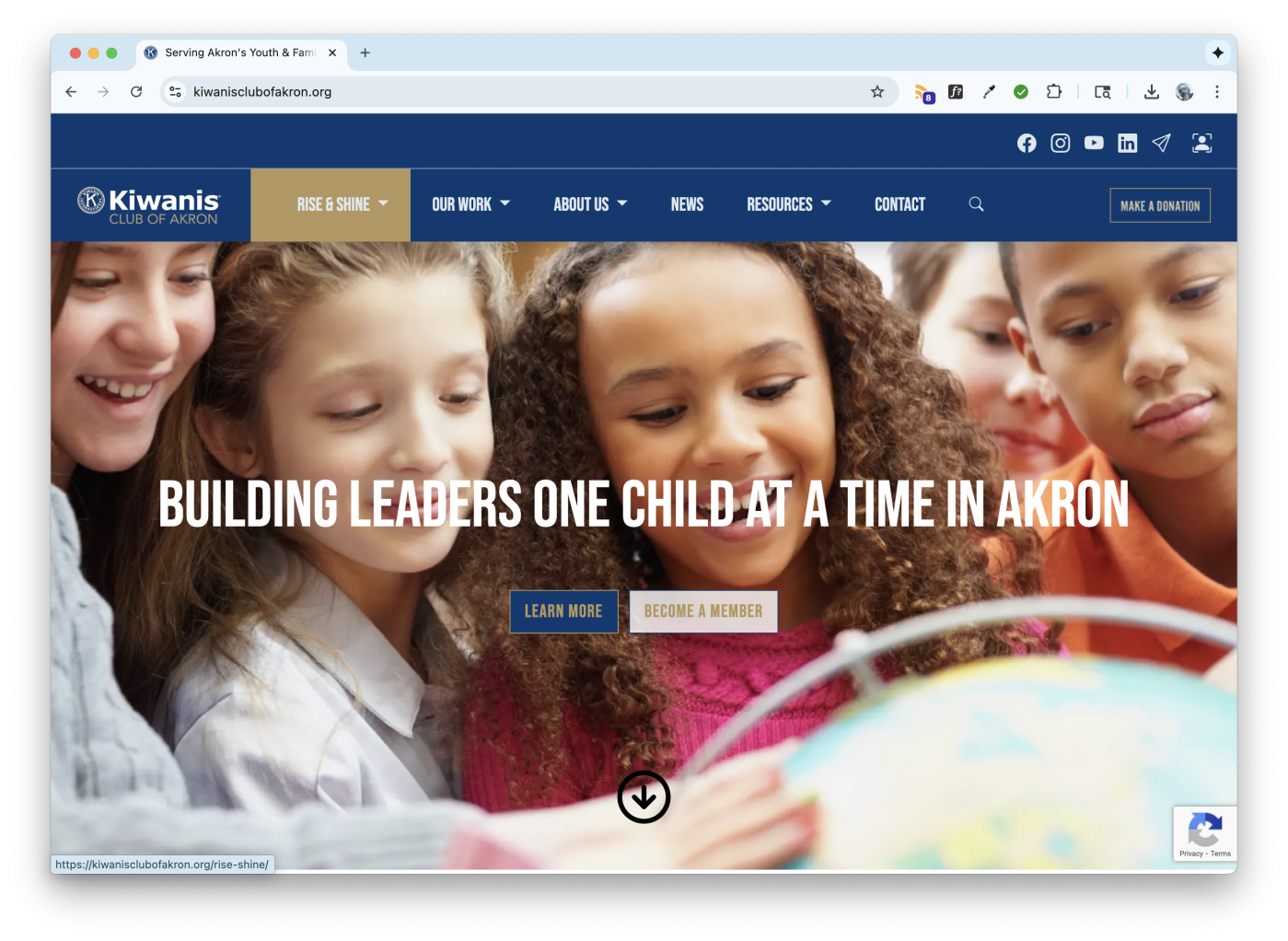 Kiwanis Club of Akron homepage