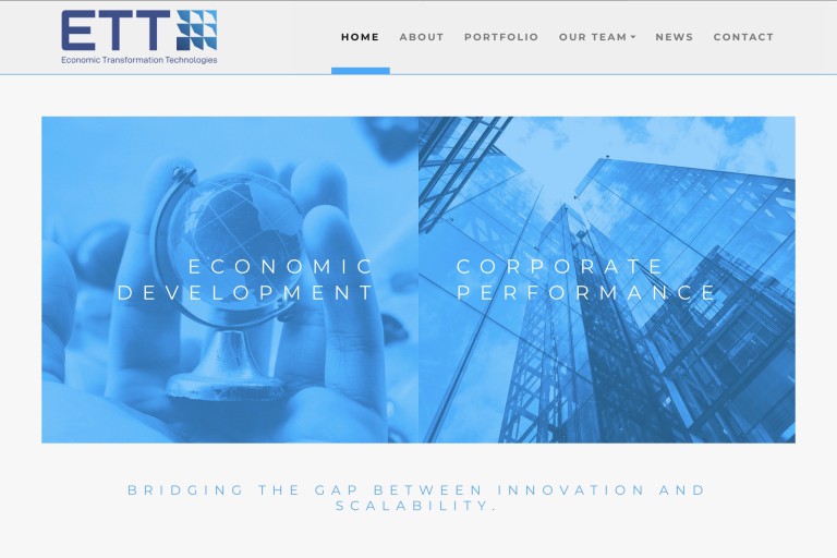 ETT Website Redesign and Rebuild