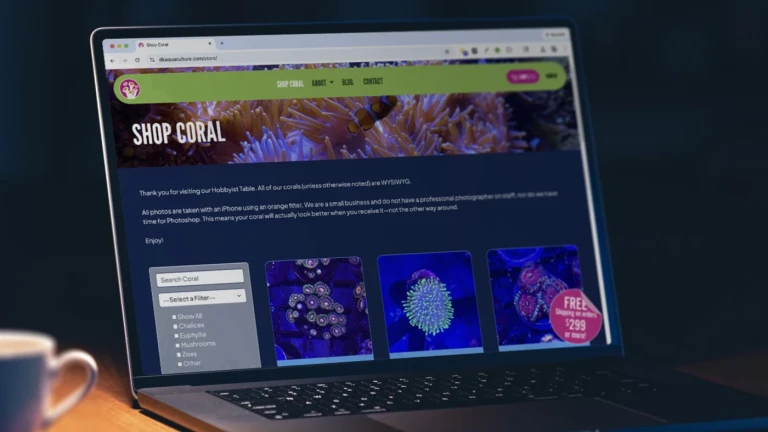 DK Aquaculture E-commerce Website