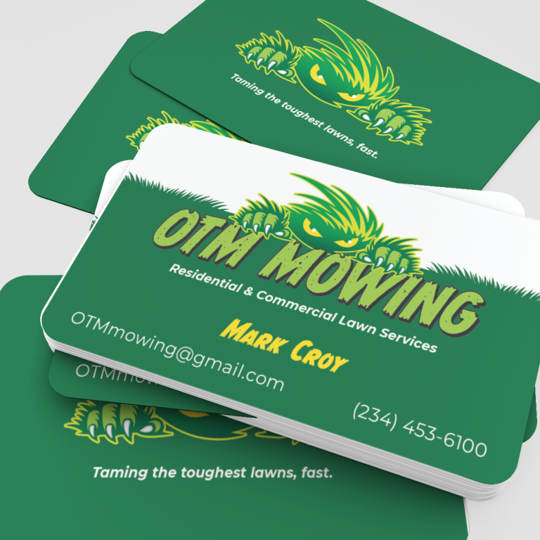 OTM Mowing Brand Design