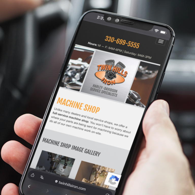 Twin Hills Iron Website