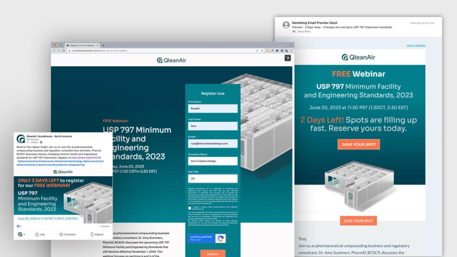 Qleanair Scandinavia Social Campaign