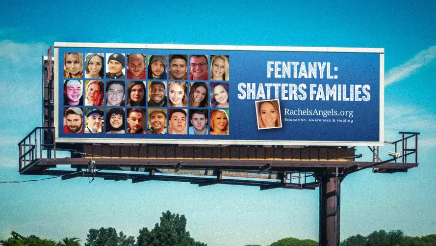photo of an awareness billboard