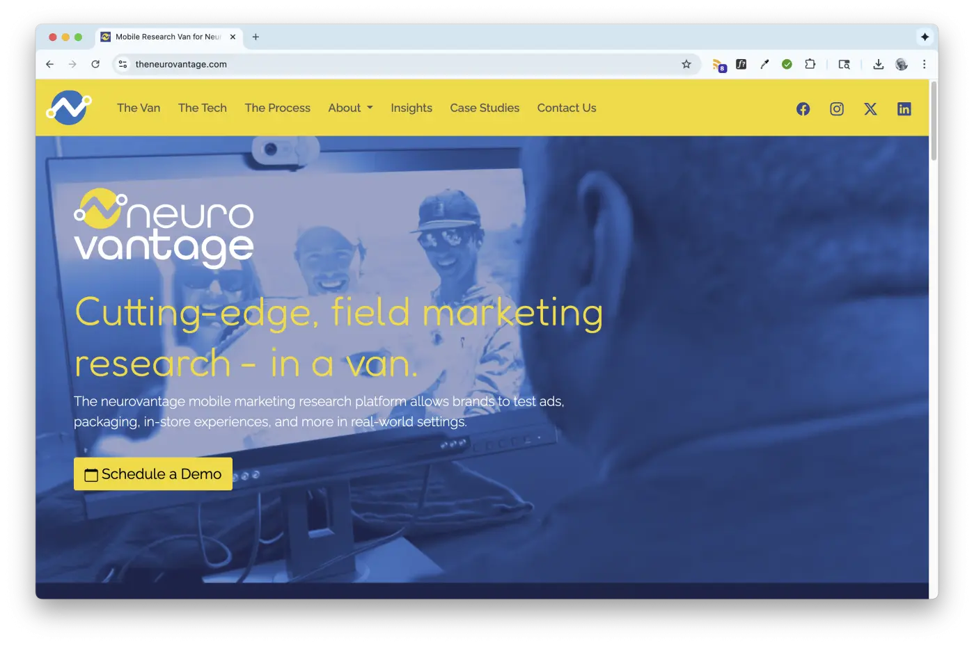 neurovantage website design & development