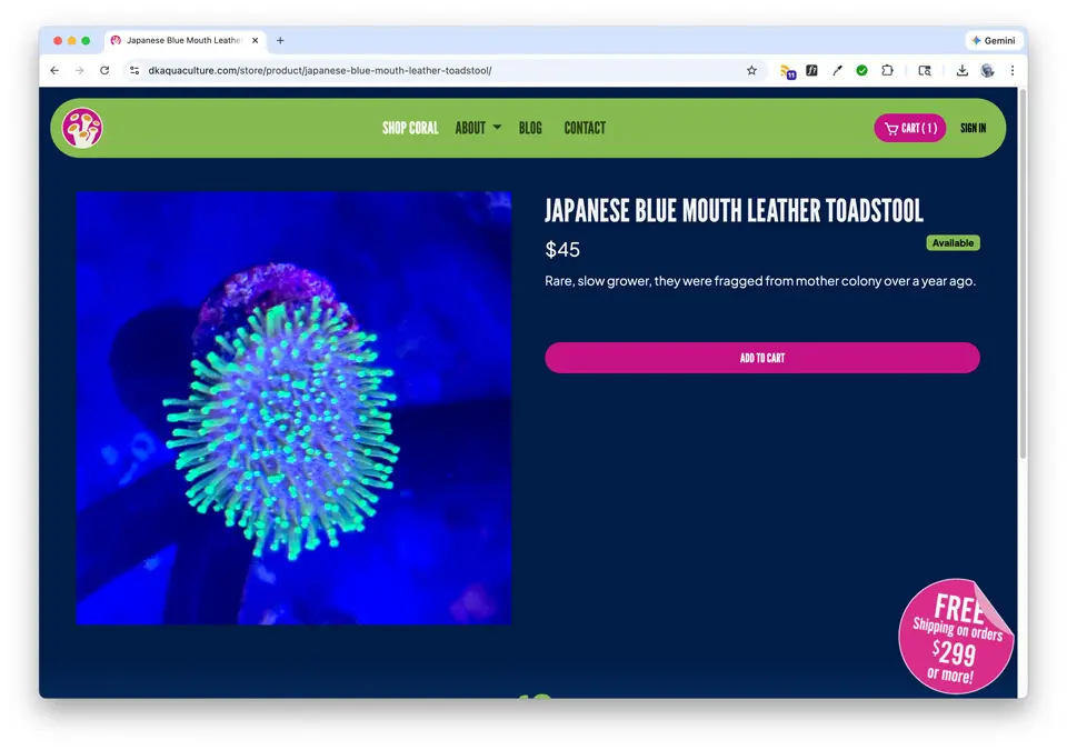 DK Aquaculture E-Commerce Website
