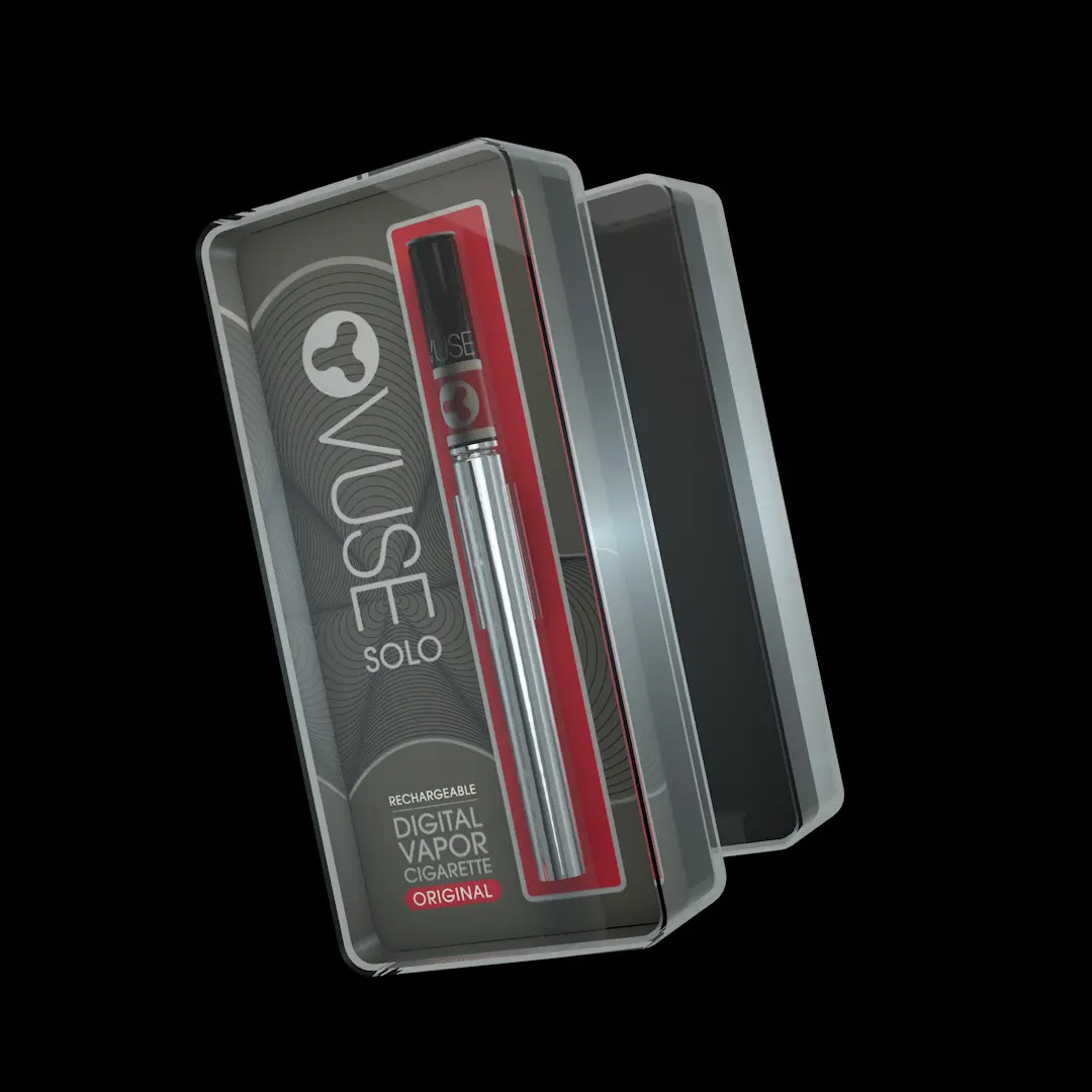 3D generated image and animation of VUSE Packaging