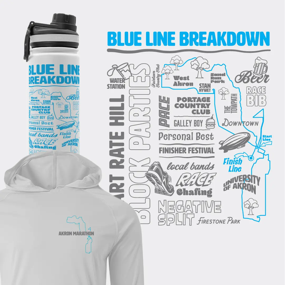 image of the blue line landmarks design