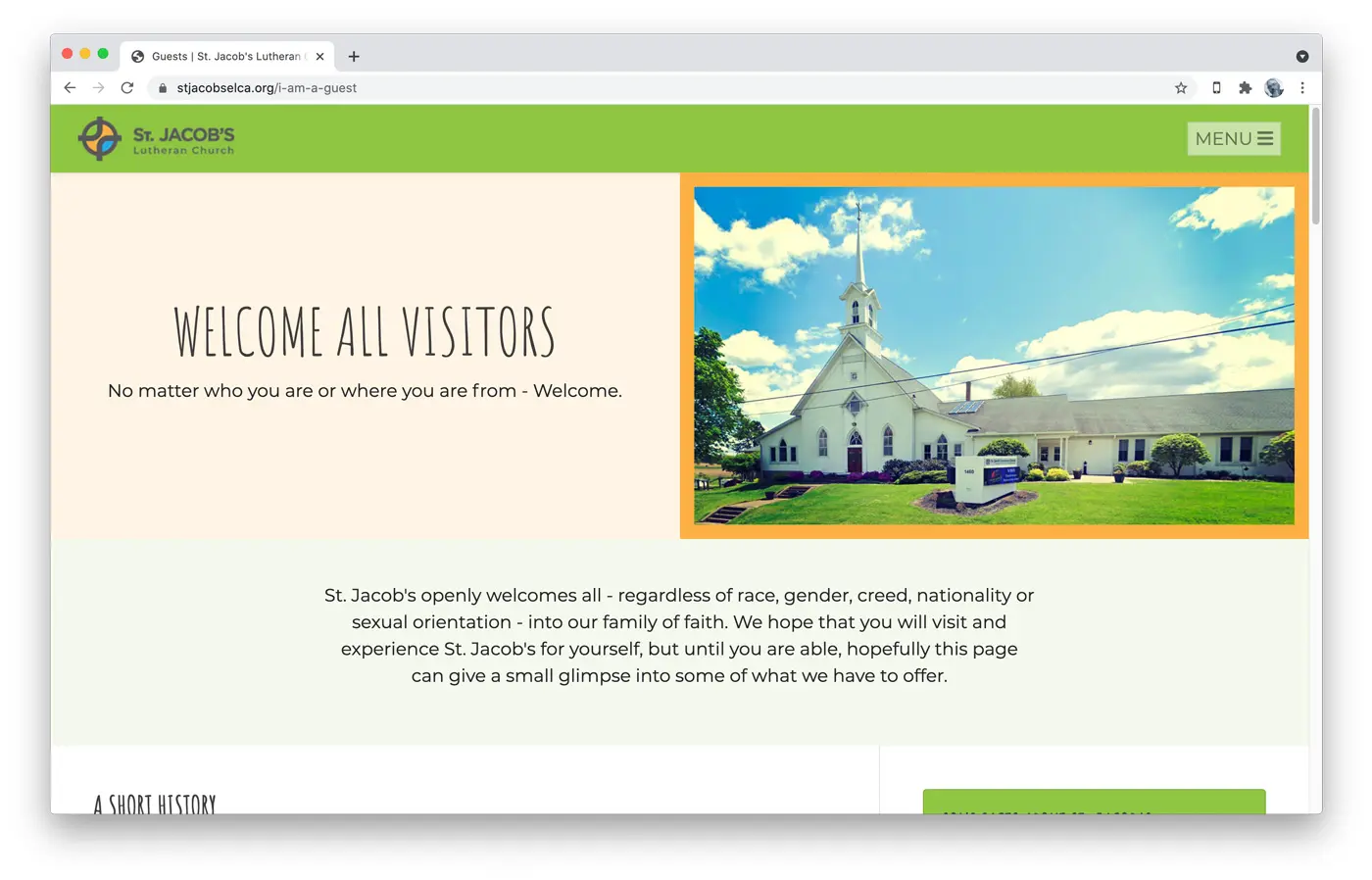 St Jacob’s ELCA Website
