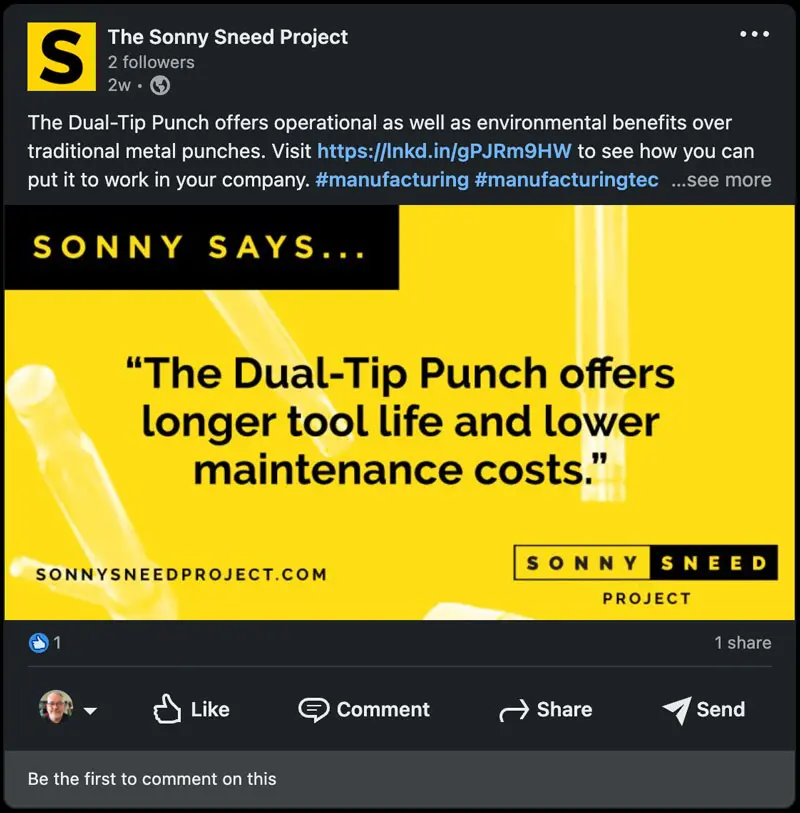 The Sonny Sneed Project Web & Social Media
