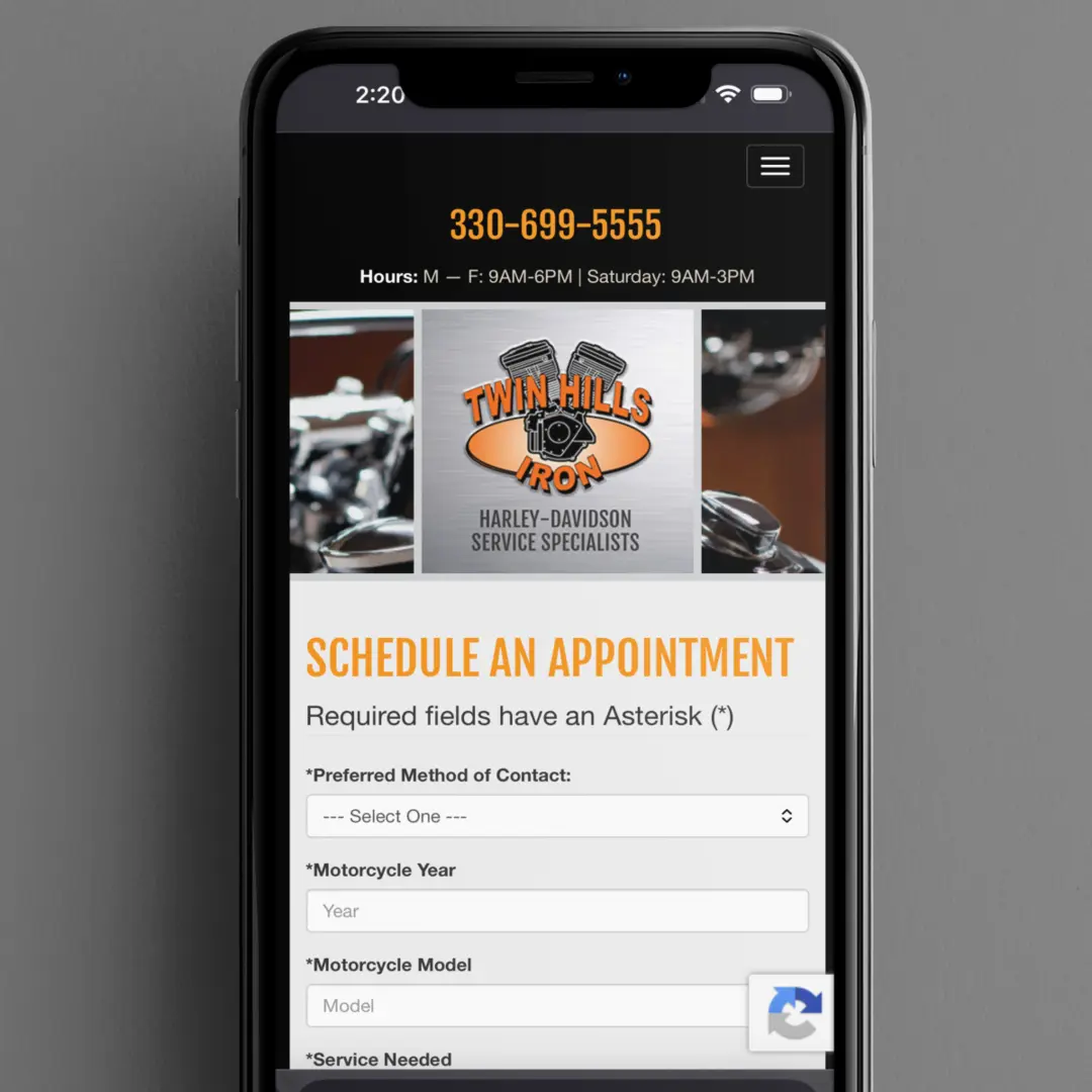 Twin Hills Iron Website