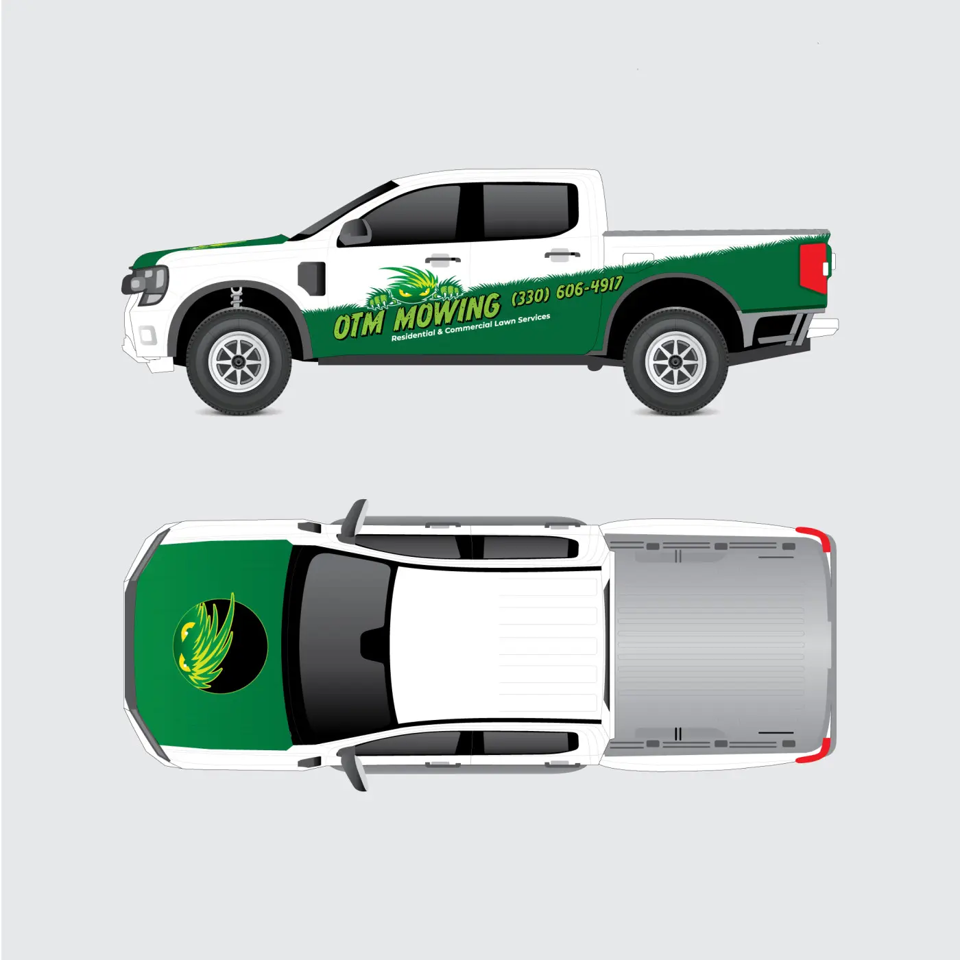 OTM Mowing Brand Design