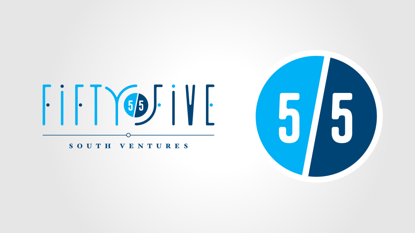 graphic of the Fifthy Five South Ventures Logo