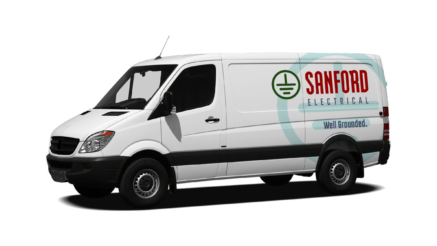 Image of the Sanford Electrical Sprinter van